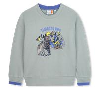 Timberland - Sweat-shirt En Molleton Gratté - Silver Blue - Garçon - 6 Ans