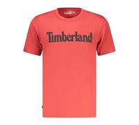 Timberland - T-shirt à Manches Courtes Coupe Standard - Homme - Tops - Rouge - Taille: 2XL