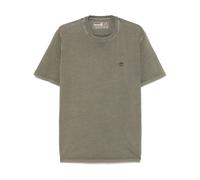 Timberland - T-shirt à Manches Courtes et Col Rond - Homme - Tops - Vert - Taille: L