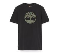 Timberland T-shirt à manches courtes Kennebec River Camo Tree Logo, Noir , Medium