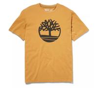 Timberland T-shirt Kennebec River Tree Logo manches courtes Jaune M Homme