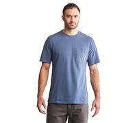 Timberland - T-Shirt à Manches Courtes Pro Base Plate - pour Homme - Bleu - Taille XL