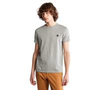 Timberland T-shirt en jersey avec logo TFO sur la poitrine gauche pour homme, gris, XXL