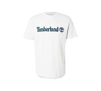 TIMBERLAND T-Shirt 'ESTABLISHED 1973' bleu foncé / blanc / blanc chiné, Taille M