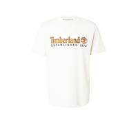 TIMBERLAND T-Shirt 'ESTABLISHED 1973' marine / caramel / blanc, Taille S