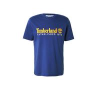 TIMBERLAND T-Shirt 'ESTABLISHED 1973' marine / orange foncé / blanc, Taille L