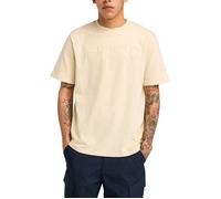 Timberland Embroidery Tonal Short Sleeve T-shirt Beige,Rose M Homme