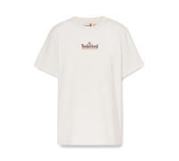 TIMBERLAND T-Shirt 'On The Road' marron / cappuccino / pétrole / blanc, Taille M