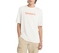 Timberland T-shirt pour Homme Anti-UV Logo Blanc