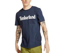 Timberland T-Shirt pour Homme Kennebec River Linear Bleu