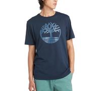 Timberland T-shirt pour Homme Kennebec River Tree Logo Bleu