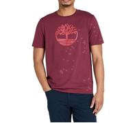 Timberland T-shirt pour Homme Kennebec River Tree Logo Rouge TB0A2C2R648 M