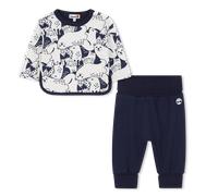 Timberland - T-shirt Pression Et Pantalon - Indigo Blue - Garçon - 6 Mois