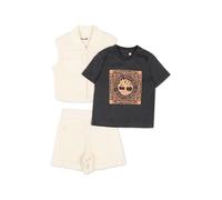 Timberland T-Shirt+Shorts Baby Boys, Orange, 6 Months