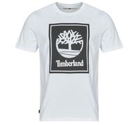 Timberland T-shirt STACK LOGO SHORT SLEEVE TEE in Blanc EU XXL