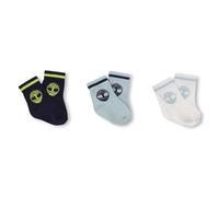 Timberland T60735 Chaussettes pour bébé garçon, Bleu indigo, 19