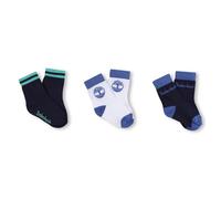Timberland T60740 Chaussettes pour bébé garçon, Bleu indigo, 27