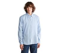 Timberland TFO LS Lovell Cot/Lin Chemise Unie (Mince), Skyway, XL Homme