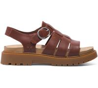Timberland Timberland Dark Red Full Grain Way Slide Sandals