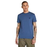 Timberland Timberland Dunstan River T-shirt à manches courtes pour homme, Bleu (Oceana), L