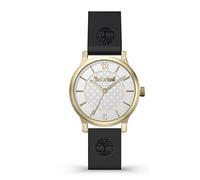 Timberland Trailmark TDWLA2104502 Montre analogique pour Femme en Acier Inoxydable/Cuir Noir/doré et Beige Étanchéité : 5 Bar, Noir/doré/Beige, lanière