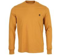 Timberland Dunstan River Tree Embroidered Ls Tee (S pour S Marron