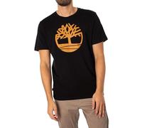 Timberland T-shirt Kennebec River Tree Logo manches courtes noir/marron clair - XL