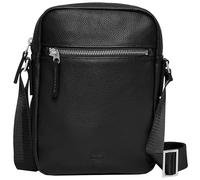 Timberland Tuckerman Leather Cross Body, Sac à Main Mixte, Noir, Taille Unique