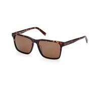 Timberland, unisex, Accessoires, Brun, Taille: ONE Size Lunettes de soleil carrées polarisées marron havana