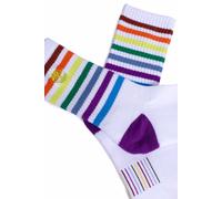 TIMBERLAND - Unisex socks with colorblock stripes