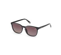 Timberland Unisex TB00046 01H Lunettes de soleil Injecté Noir Marron Ronde Polarisé