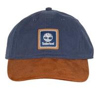 Timberland Unisex Zig Zag Stitch Baseball Cap Dark Denim Taille: OS | Bonnets Outlet | Unisex | Bleu
