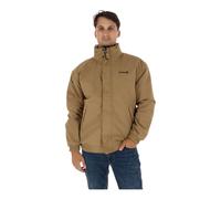 Timberland - Veste à capuche droite avec col montant - Homme - Vestes - Beige - Taille: M