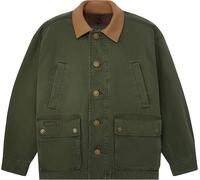Timberland - Veste déperlante en coton - Field Coat Jacket Duffel Bag en Nylon - Taille L - Vert Vert L