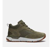 Timberland - Voyager Park Lace-Up Mid-Top Sneakers - Chaussures lifestyle homme Olive Suede - 41.5