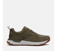 Timberland - Voyager Park Low Lace-Up Sneaker - Chaussures lifestyle homme Dark Green Mesh - 47.5 - Medium