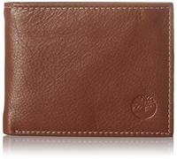 Timberland Wellington Portefeuille de sécurité en Cuir RFID à Deux Volets pour Homme, Cognac, Taille Unique