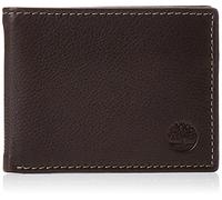 Timberland Wellington RFID Portefeuille à Deux Volets en Cuir Hybride Marron Taille Unique