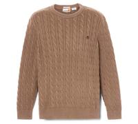 Timberland - Williams River Cable Crewneck Sweater - Pull - M - chocolate chip