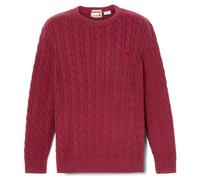 Timberland - Williams River Cable Crewneck Sweater - Pull - XXL - burgundy