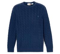 Timberland - Williams River Cable Crewneck Sweater - Pull - XXL - peacoat
