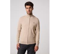 Timberland Williams River Cotton Full Zip Sweater Beige M Homme