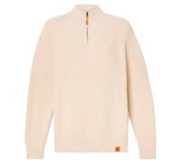 Timberland - Williams River Textured 1/4 Zip Sweater - Pull - L - angora