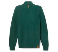 Timberland - Williams River Textured 1/4 Zip Sweater - Pull - L - green gables