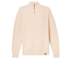 Timberland - Williams River Textured 1/4 Zip Sweater - Pull - XXL - angora