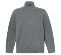 Timberland - Williams River Turtle Neck Cotton Sweater - Pull - S - dark grey heather