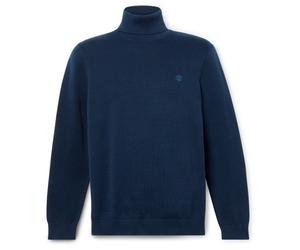 Timberland - Williams River Turtle Neck Cotton Sweater - Pull - XXL - dark sapphire