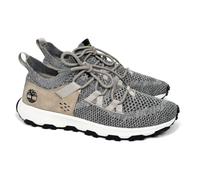 Timberland, Winsor Trail Low Lace Baskets décontractées tendance en maille filet stretch, Taupe clair, 43.5 EU