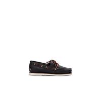Chaussures à Lacets Timberland Femme Classic Boat Amherst 2 Eye Bleu-Taille 38
