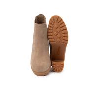 Timberland - Bottines Mid Chelsea Femme Allington, taupe, 39.5 EU